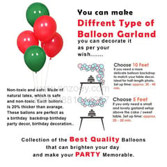 Christmas Party Balloons Decoration Kit Merry Christmas Combo With Decoration service at your place