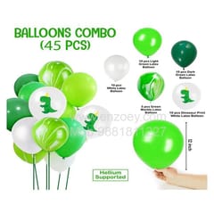 Jurassic Park Theme Balloons Decoration Kit For Kids Happy Birthday With Decoration service at your place