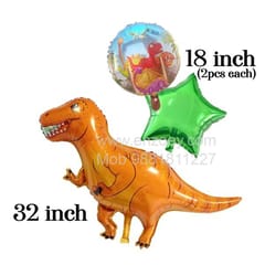 Jurassic Park Theme Balloons Decoration Kit For Kids Happy Birthday With Decoration service at your place