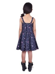 Girl's Casual Dress- Kingfisher Print