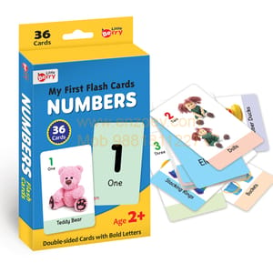 My First NUMBERS Flash Cards for Kids (36 cards) - Fun Learning Game