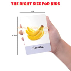 My First Fruits Flash Cards for Kids (36 cards) - Fun Learning Game