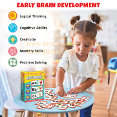 Alphabet Early Learning Puzzle Game for Kids 2+ Years - Educational Toy (52 Pcs)