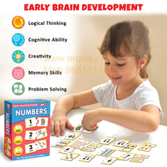 Numbers Early Learning Puzzle Game for Kids 2+ Years - Educational Toy (42 Pcs)