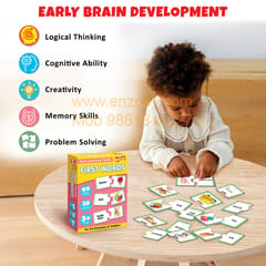 Frist Words Early Learning Puzzle Game for Kids 2+ Year - Learning Toy (42 Pcs)