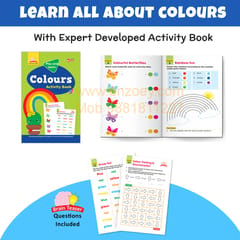 Colours Puzzle Game for Kids: Play and Learn Puzzle with Activity Book