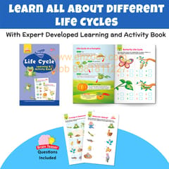 Life Cycle Puzzle Game for Kids: Play and Learn Puzzle with Activity Book