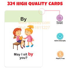 My First Flash Cards for Kids (All-in-One Set): Fun Educational Toy - 324 Cards