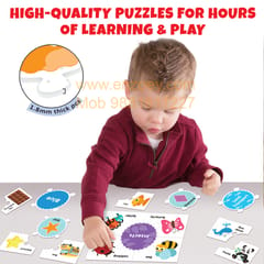 Shape, Colour, Sorting & Classification Puzzle Combo For Kids With Activity Book