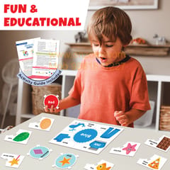 Shape, Colour, Sorting & Classification Puzzle Combo For Kids With Activity Book