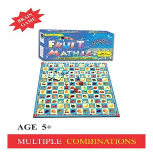 Fruit Mathic A Fun Math Boardgame For Children - Multicolou