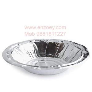 Products Disposable Silver Coated Paper Bowls/Cup for Party Kitchen and for Events