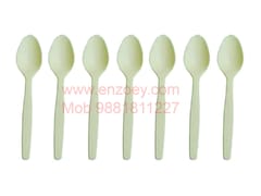 Corn Starch Disposable Biodegradable Spoon 6 inch -1 packet 50pcs