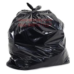 Biodegradable Garbage Bags (19X21) 3 Packs of 30 Pcs - Black Medium Disposable Dustbin Bags