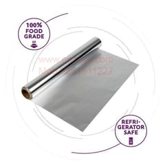 Pure Aluminum Tin Foil Roll for Cooking,Baking and BBQ