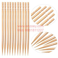 260 Pieces Wooden Toothpicks for Dental Teeth Sturdy Food Picks for Barbeque Fruit Appetizer Unique Home Design Decoration Teeth Cleaning