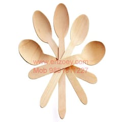 Products ( 4 in 1 ) Biodegradable Wooden Utensils 50pcs Wooden Forks + 50pcs Wooden Spoons + 50pcs Wooden Toothpicks + 50pcs Fruit Forks ( Pack in 200) Great for Parties, Camping, Weddings