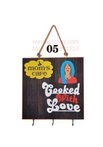 Mom's Cafe Decorative Kitchen Wooden  Wall Hanging