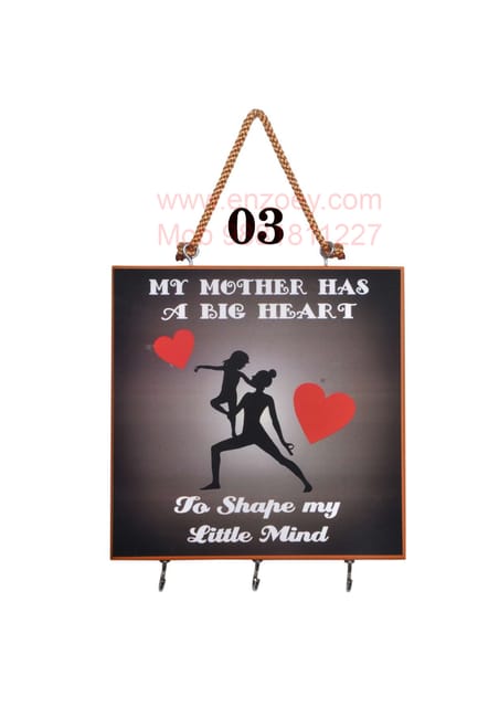 Mother's  Love Personalized Decorative Wooden Wall Hanging