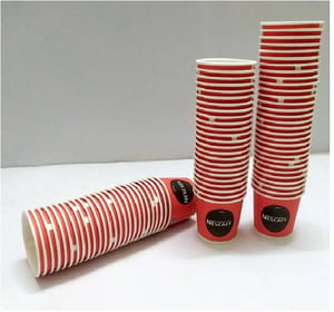 Paper Cups Disposable Paper Cups Tea/Coffee/Water Cups/Glass/Mugs 55 ml (50 pc)