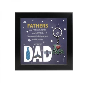 QUOTATION - Father Are Patience, Kind And Loving Perfect Gift For Father's Day