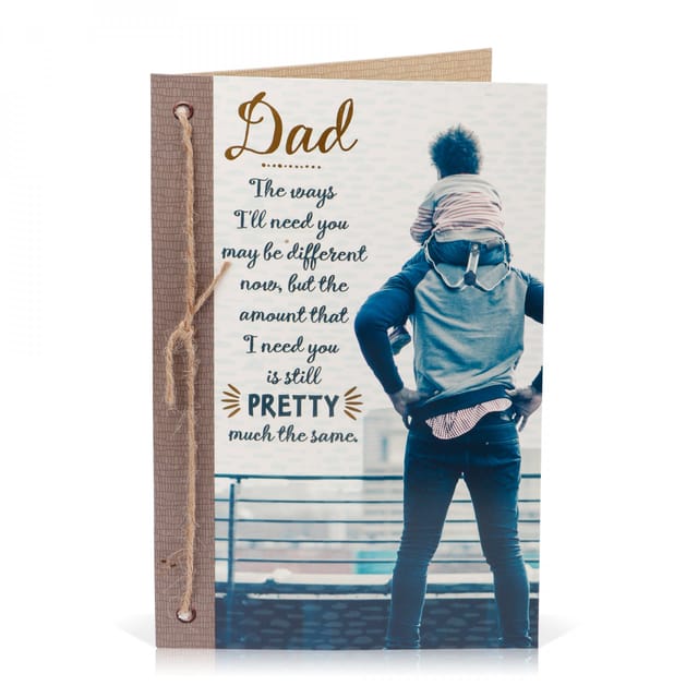 DAD you are loved so much always Father's card Perfect Gift For Father's Day