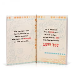 Happy Father's day to super dad Card Perfect Gift For Father's Day