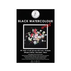 ART ESSENTIALS BLACK WATERCOLOUR ARTIST 320 GSM