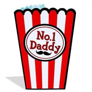 No. 1 Daddy Card Gift For Father's Day