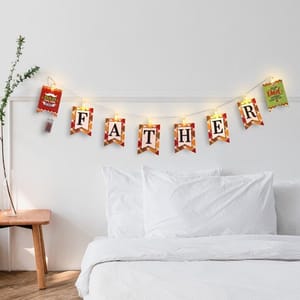 Decorative Photo Clip Light String For Father Gift For Father's Day