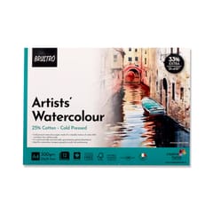 WATERCOLOUR PAD 25% COTTON COLD PRESSED