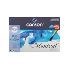 CANSON MONTVAL WATERCOLOUR PAPER 300 GSM