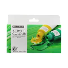 ACRYLIC COLOUR (8 SHADES X 22 ML)