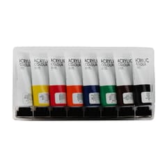 ACRYLIC COLOUR (8 SHADES X 22 ML)