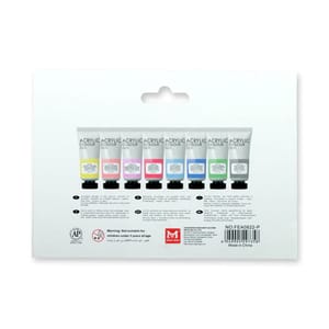 PASTEL ACRYLIC COLOUR (8 SHADES X 22 ML)