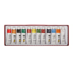 ARTIST ACRYLIC COLOURS - 12 ASSORTED SHADES (9 ML)