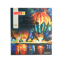 ARTIST HEAVY BODY ACRYLIC COLOURS - 12 SHADES