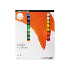 DALER ROWNEY SIMPLY ACRYLIC COLOUR TUBE SET (24 X 12ML)