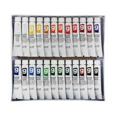 GOUACHE COLOURS (24 SHADES X 12 ML)