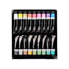 METALLIC GOUACHE (18 SHADES X 12 ML)