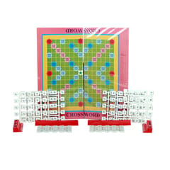 Ajanta Games Regular Genius Crossword & Fun with Sums Combo Educational Games Set Word Games Board Game