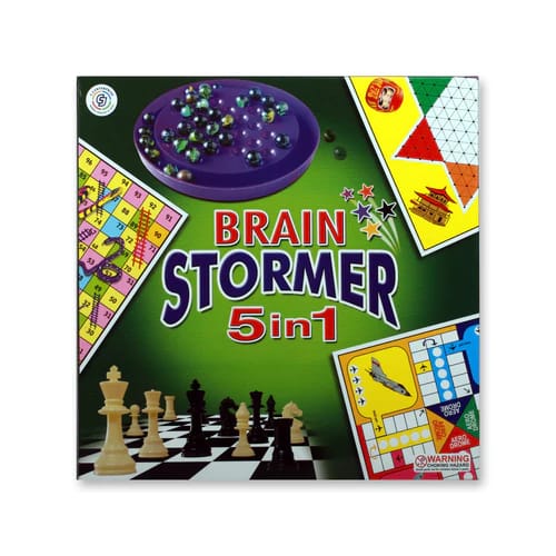 BRAIN STORMER 5 IN 1 Game for kids