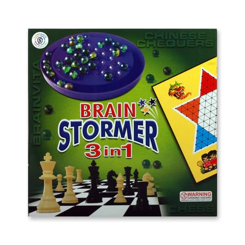 BRAIN STORMER 3 IN 1 game