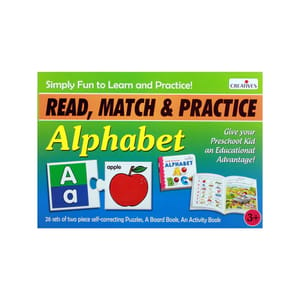 READ, MATCH & PRACTICE ALPHABET