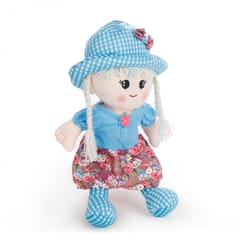 Doll Soft Toy Sky Blue 45 Cm For Kids, Birthday ,Home Decor  , For Girl