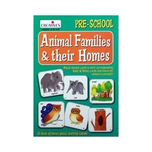 PRE-SCHOOL ANIMAL FAMILIES & THEIR HOMES
