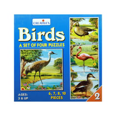 BIRDS A SET OF 4 PUZZLES NO.2