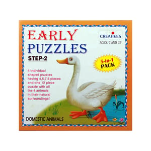 EARLY PUZZLES STEP-2 DOMESTIC ANIMAL