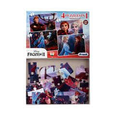 DISNEY FROZEN II 4 PUZZLES IN 1 (24 PCS)