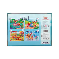 DISNEY WINNIE THE POOH JIGSAW PUZZLE 4 IN 1